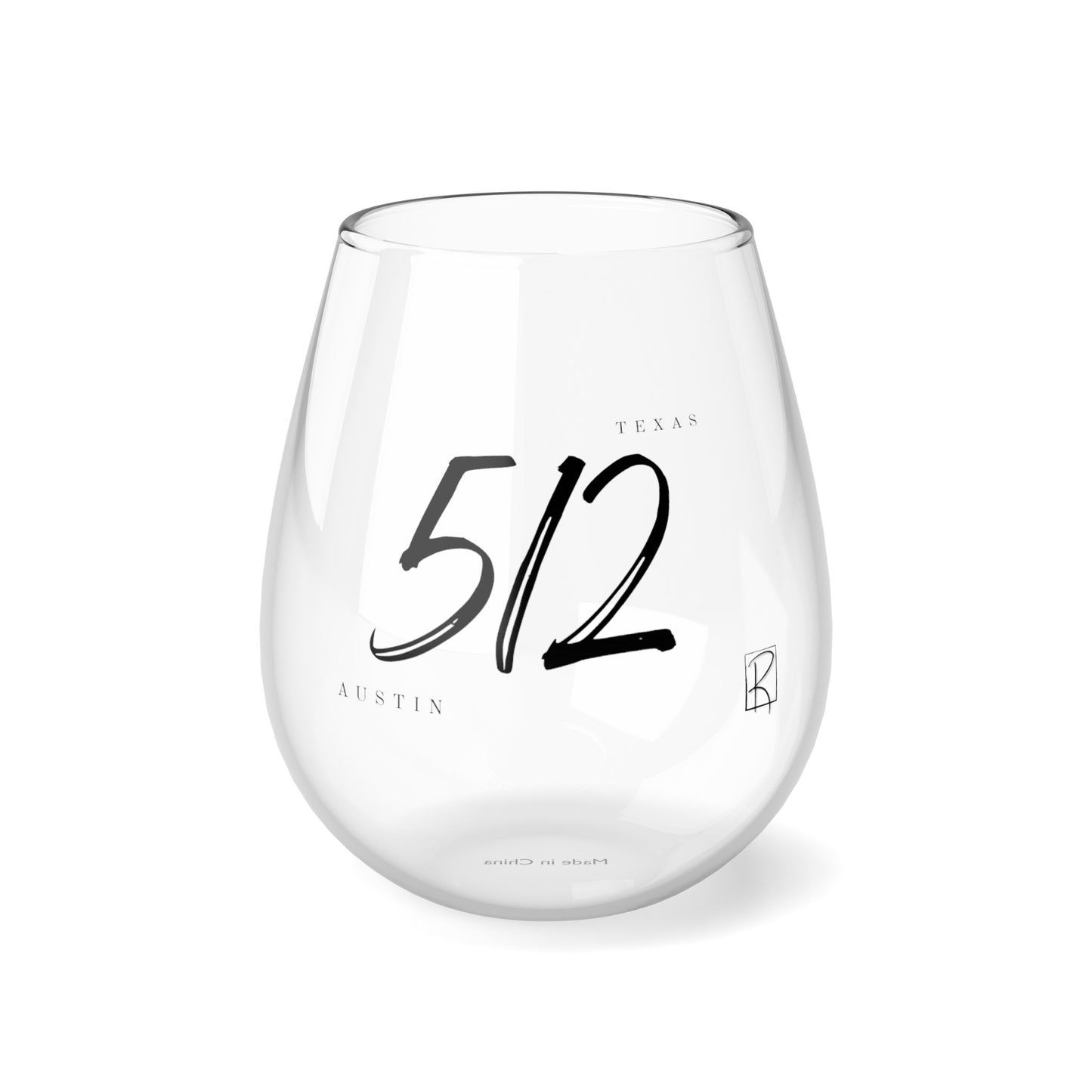 Stemless Wine Glass, 11.75oz by Reppin Brand