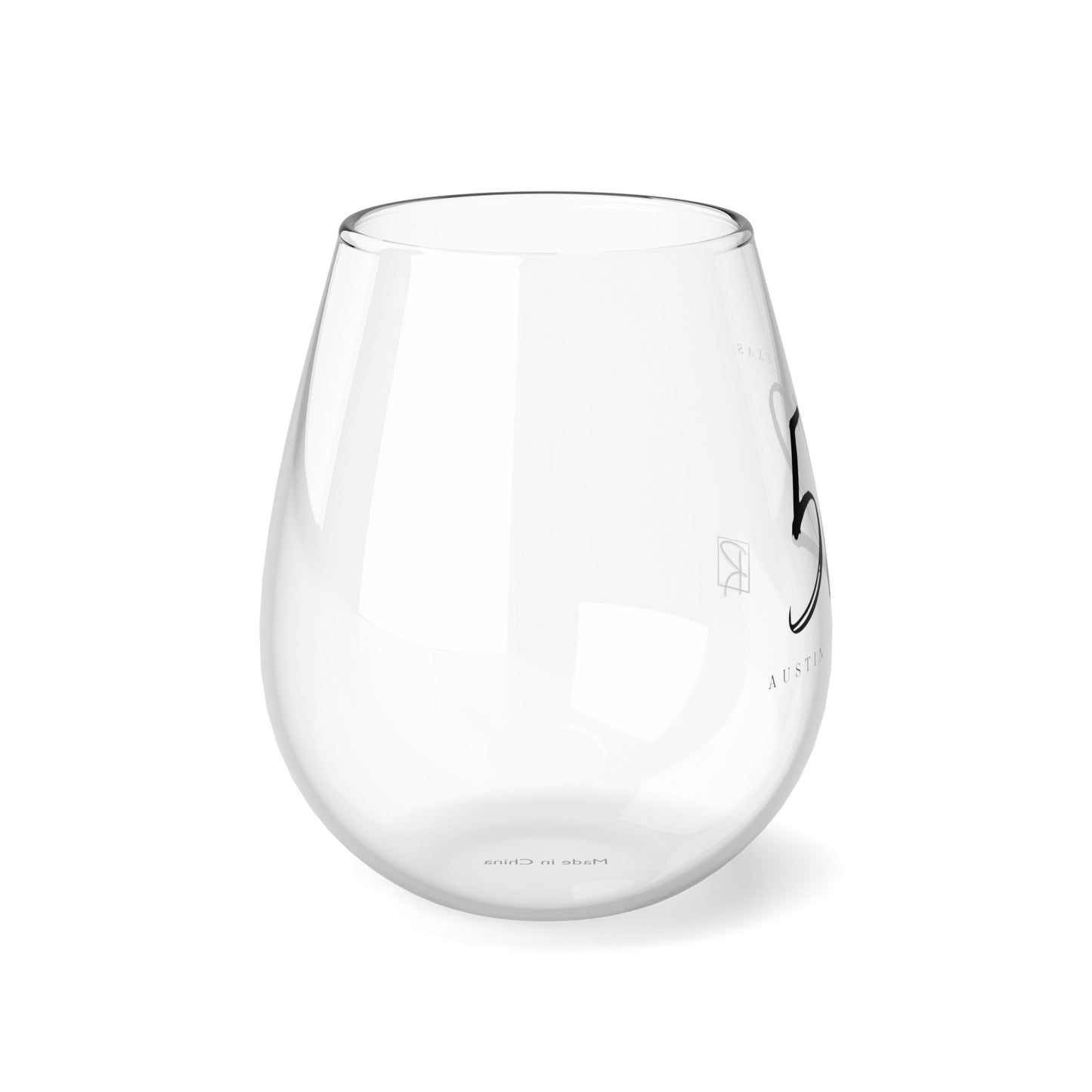 Stemless Wine Glass, 11.75oz by Reppin Brand