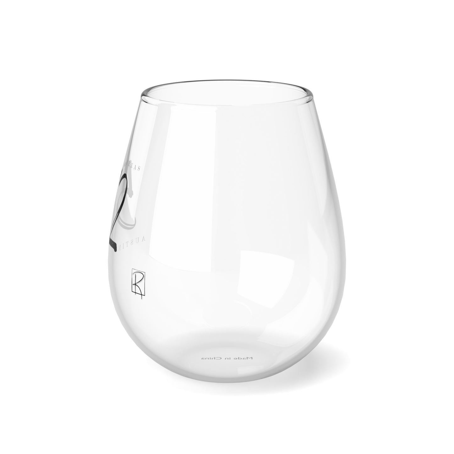 Stemless Wine Glass, 11.75oz by Reppin Brand