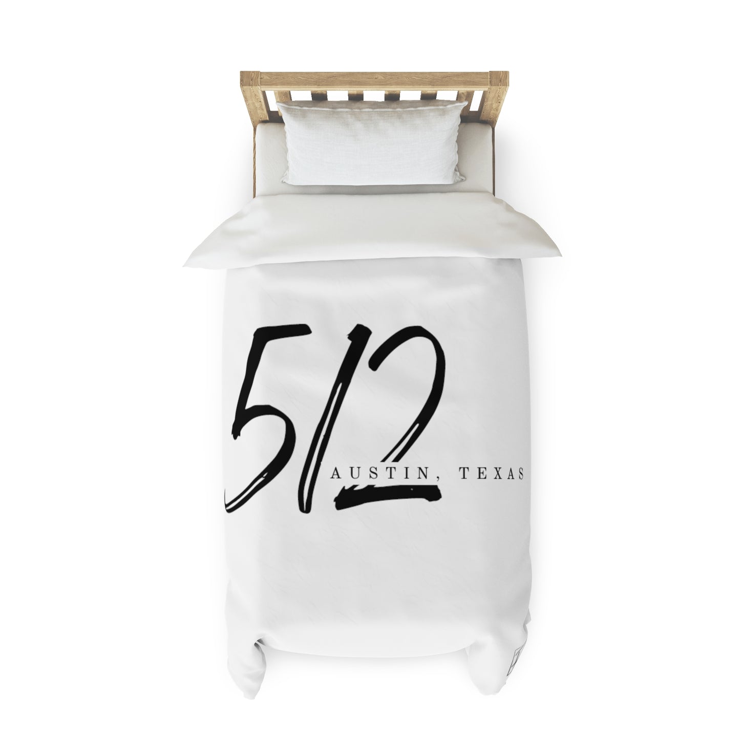 White Duvet Cover by Reppin Brand