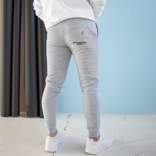 Grey-Toned Unisex Fleece Joggers by Reppin Brand