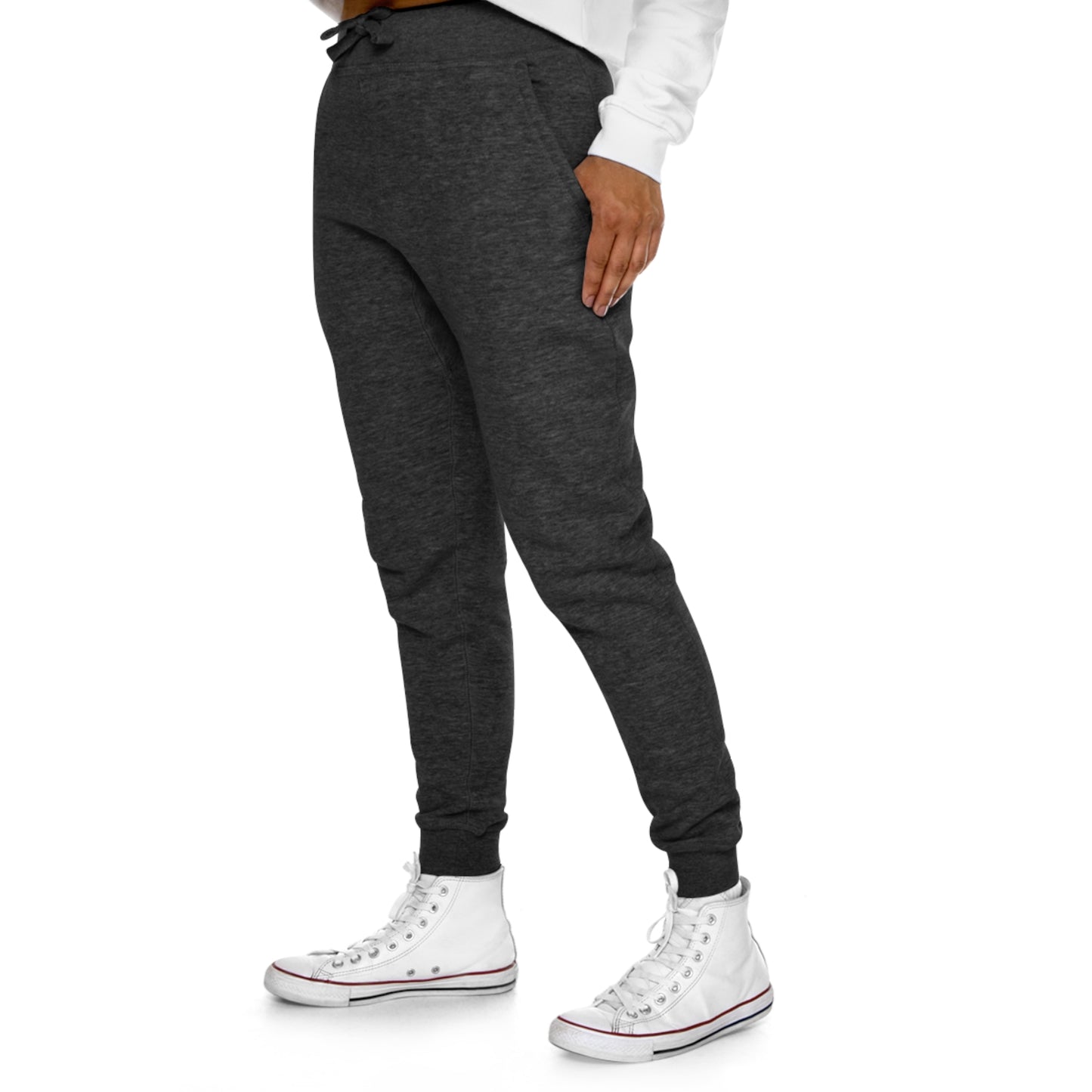 Grey-Toned Unisex Fleece Joggers by Reppin Brand