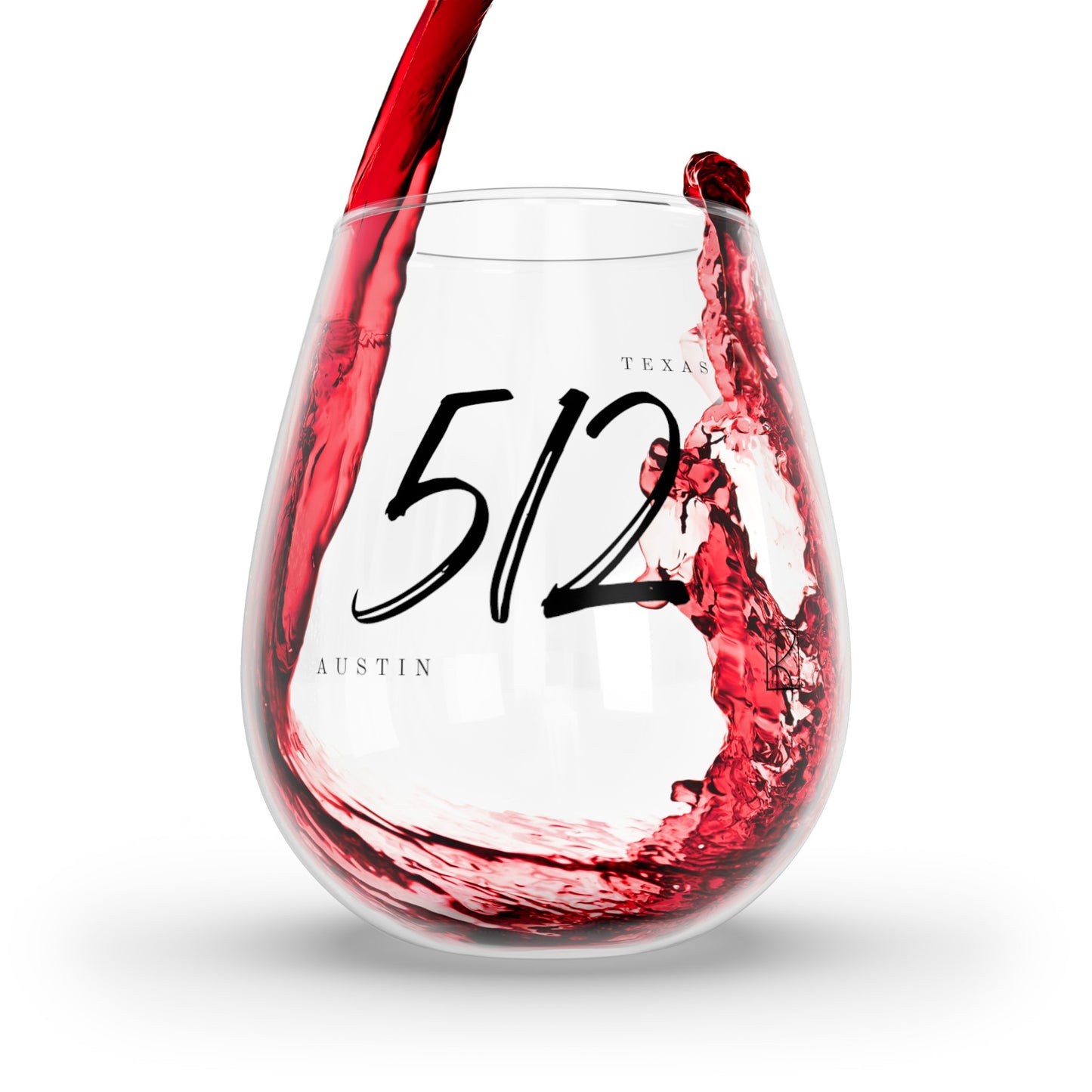 Stemless Wine Glass, 11.75oz by Reppin Brand